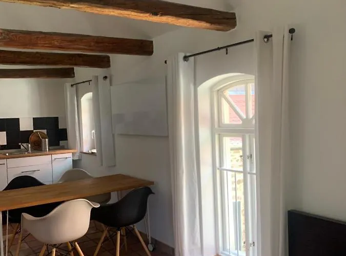 Auf Denkmalgeschuetztem Dreiseithof In Bei Grimma Apartment *